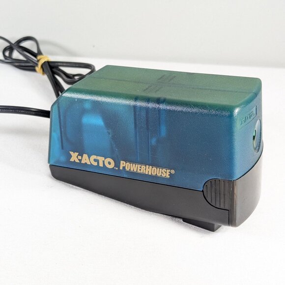Vintage Electric pencil sharpener X-Acto PowerHouse, vintage school office - Picture 2 of 6